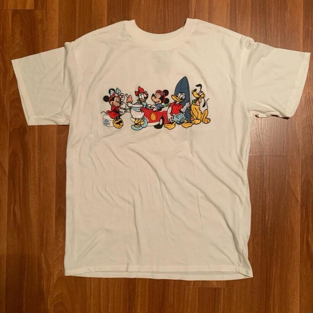 Disney Women's White T-shirt